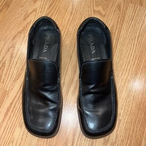 Prada leather shoes
